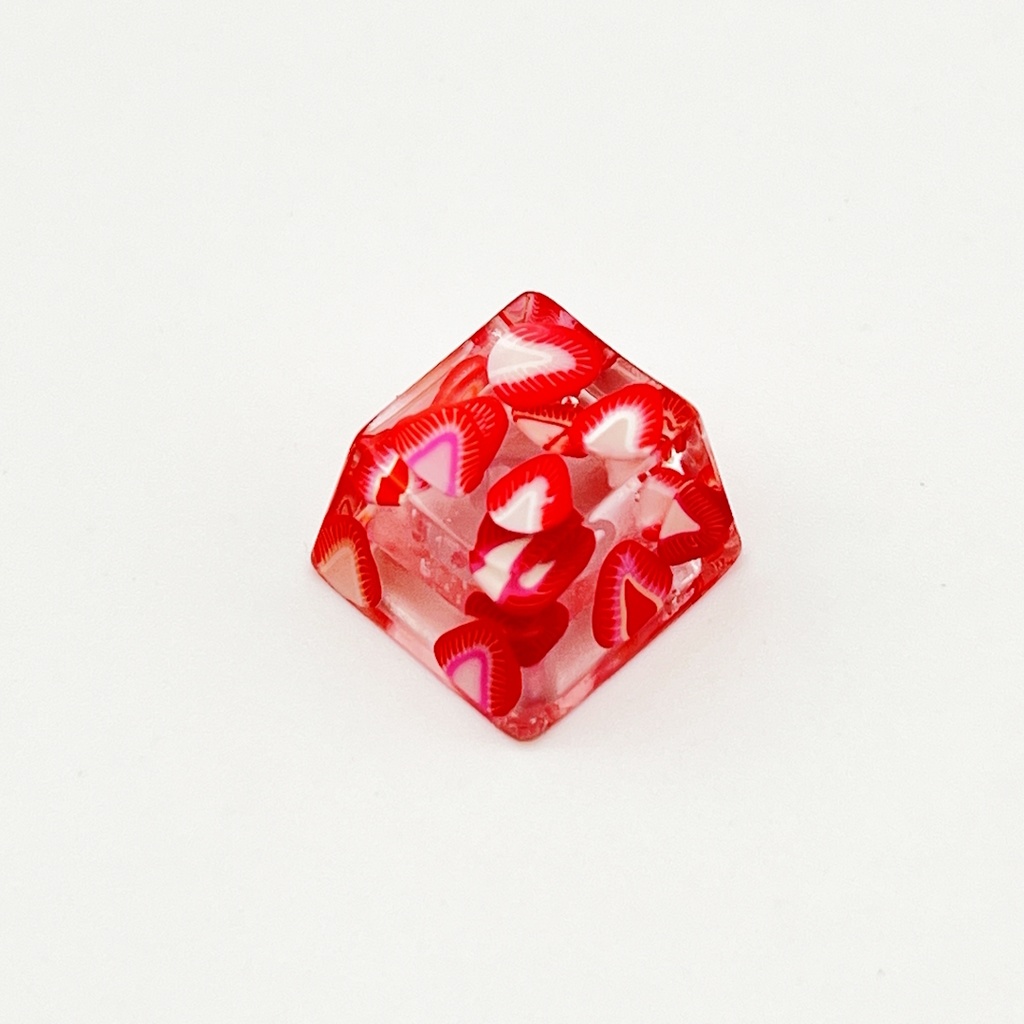 【キーキャップ】いちごもりだくさん