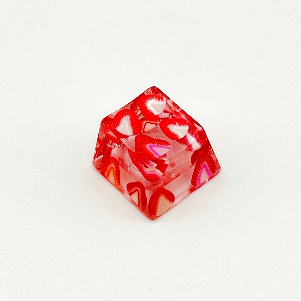 【キーキャップ】いちごもりだくさん