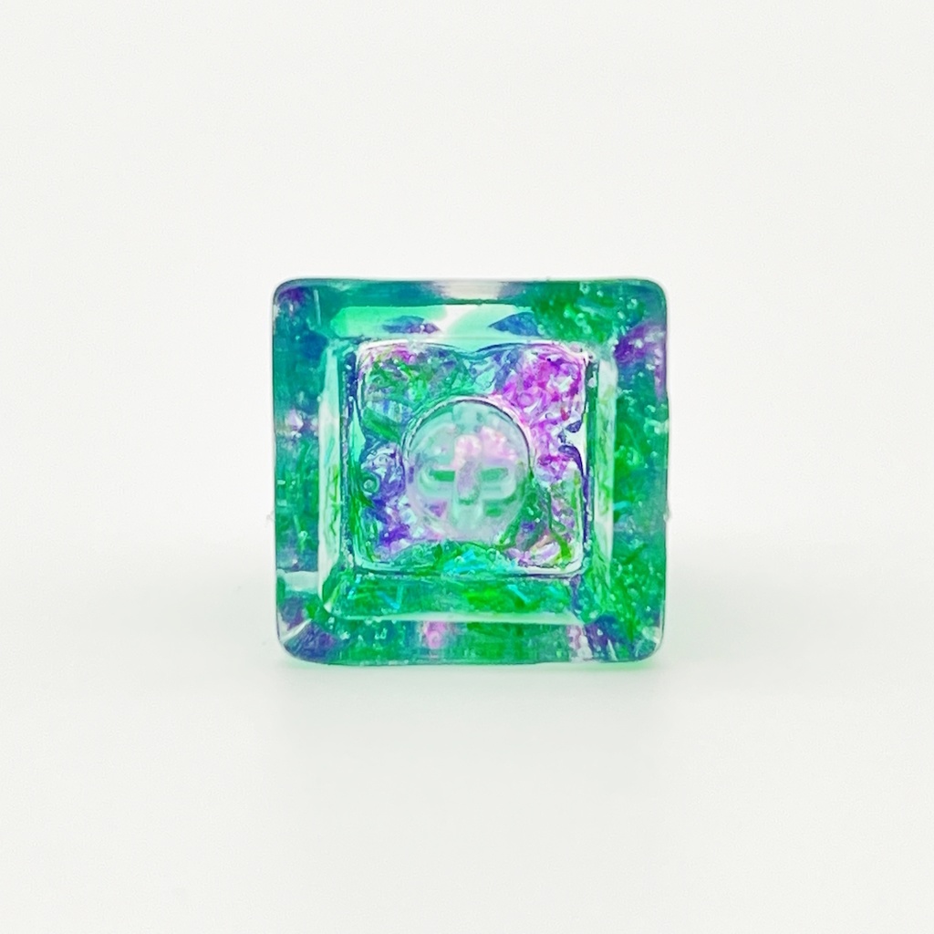 【キーキャップ】紫陽花