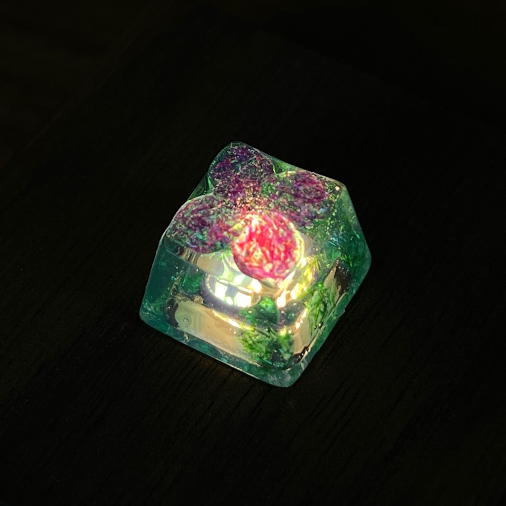 【キーキャップ】紫陽花