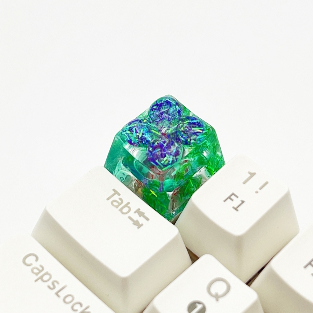 【キーキャップ】紫陽花