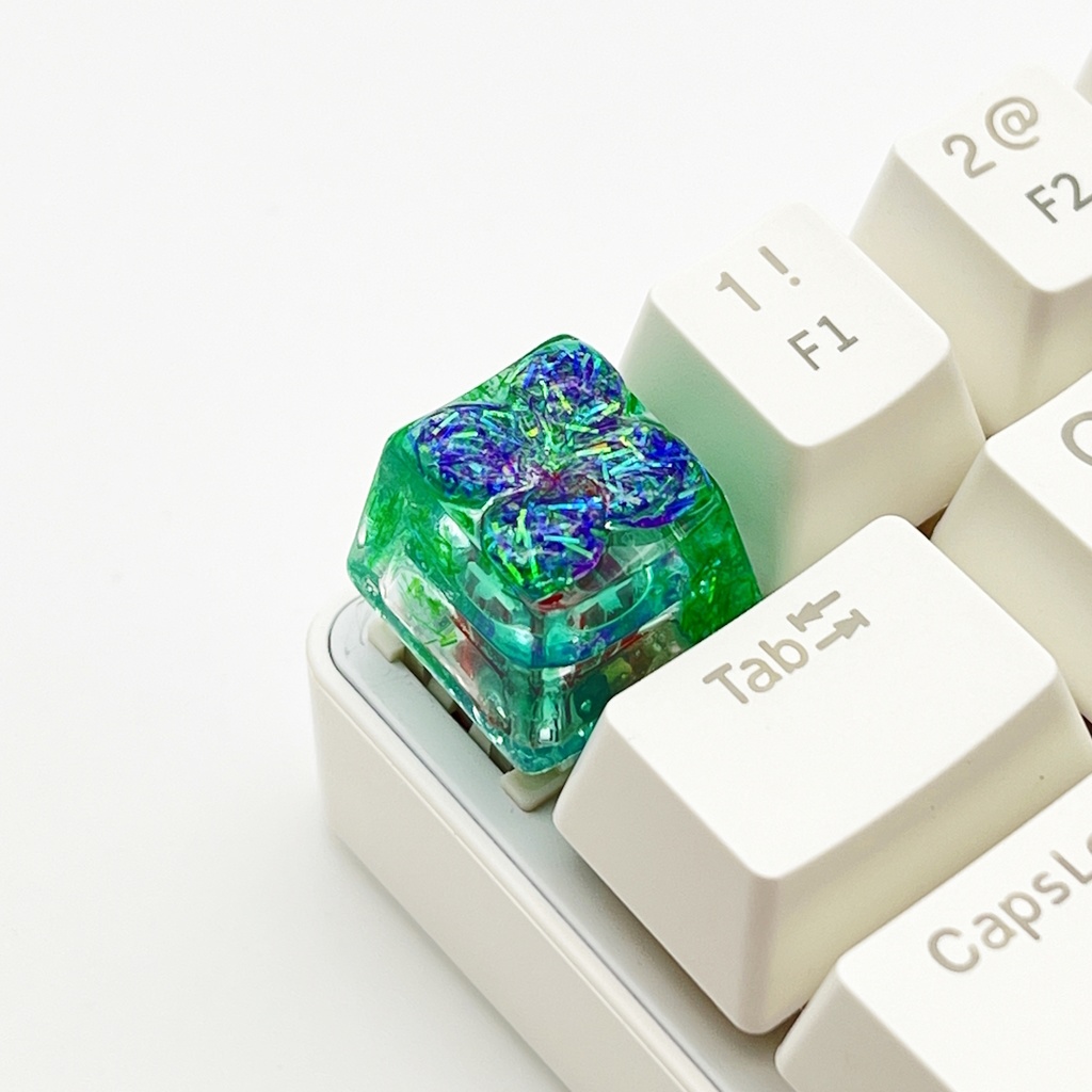 【キーキャップ】紫陽花