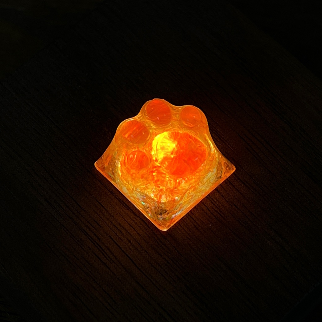 【キーキャップ】肉球マーマレード