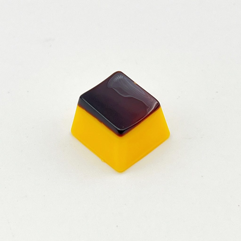 【キーキャップ】ツヤっとプリン