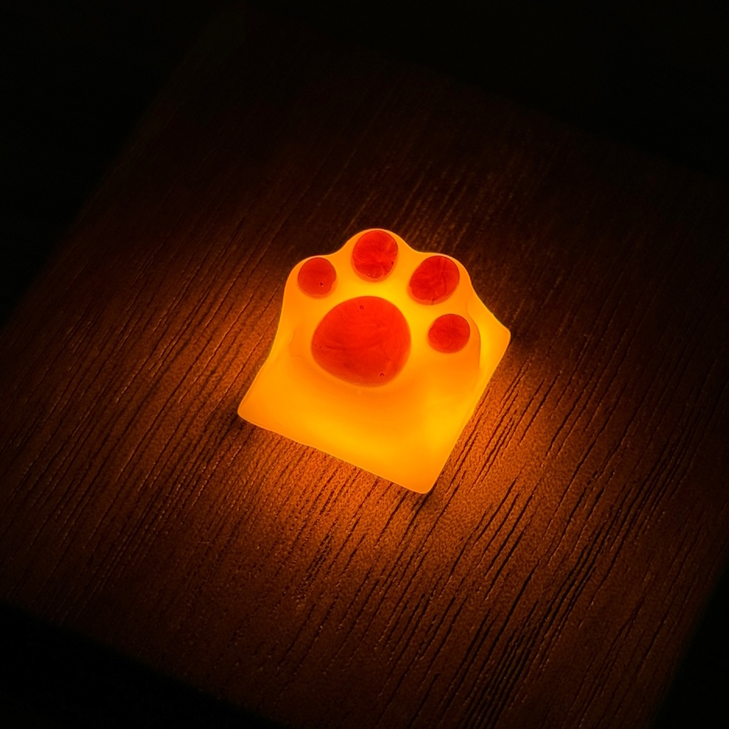 【キーキャップ】肉球プリン