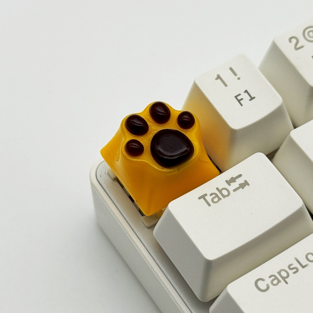 【キーキャップ】肉球プリン