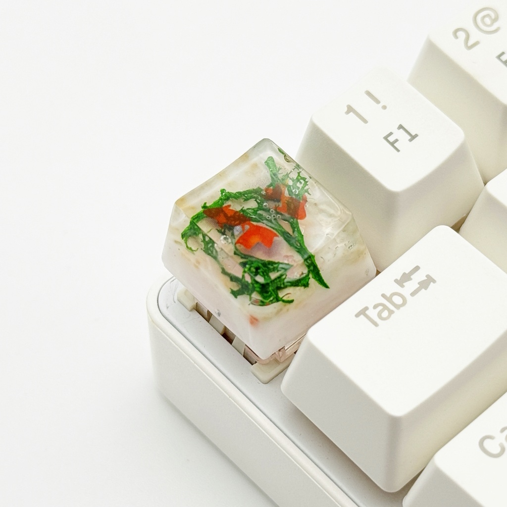 【キーキャップ】金魚2匹