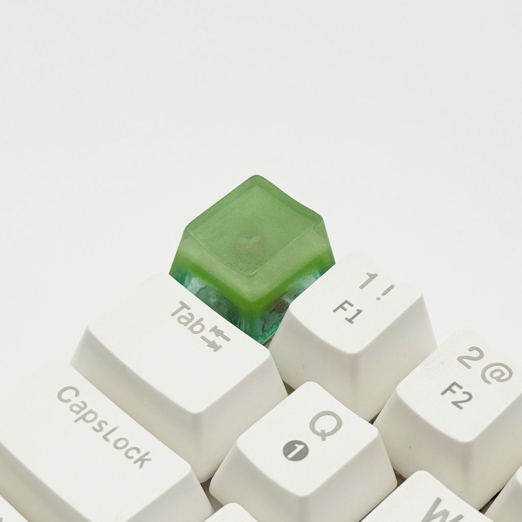 【キーキャップ】ヒカリゴケ(蓄光)