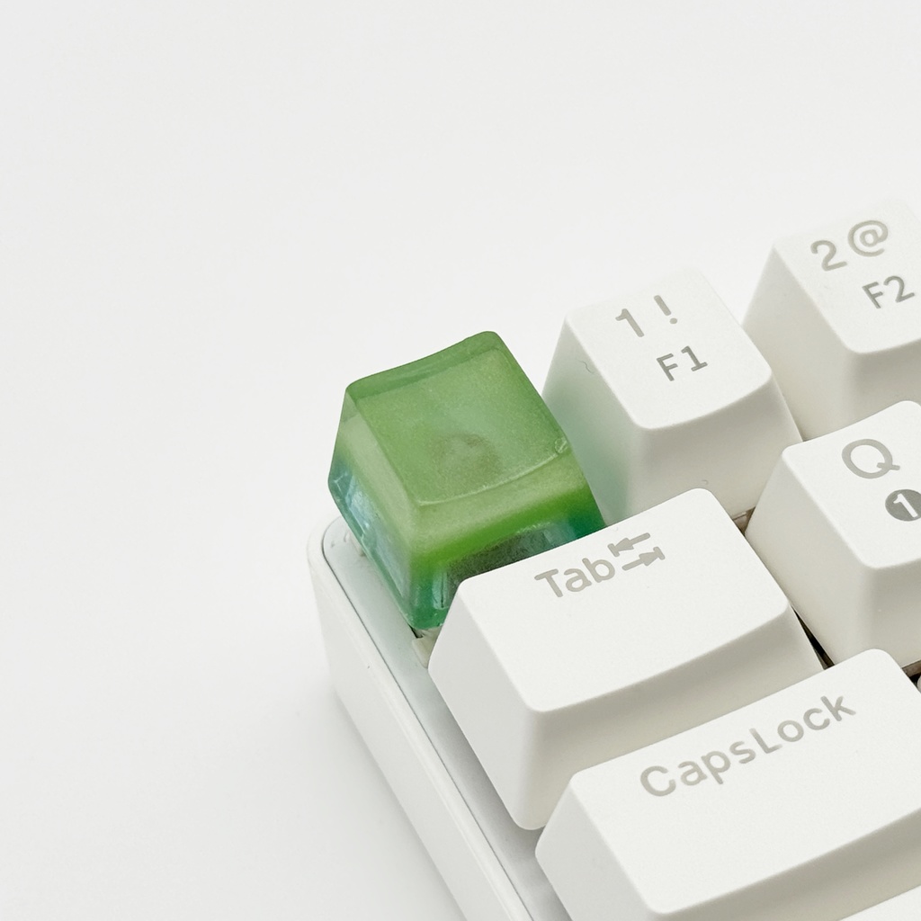 【キーキャップ】ヒカリゴケ(蓄光)