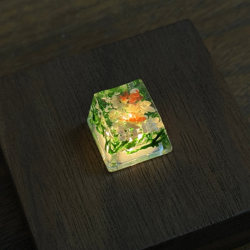 【キーキャップ】金魚2匹_02