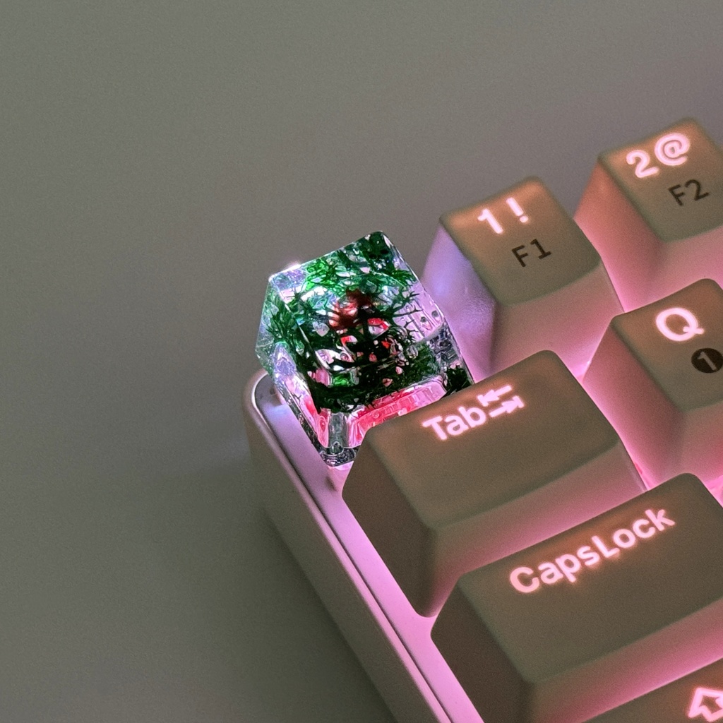 【キーキャップ】金魚と水草_02