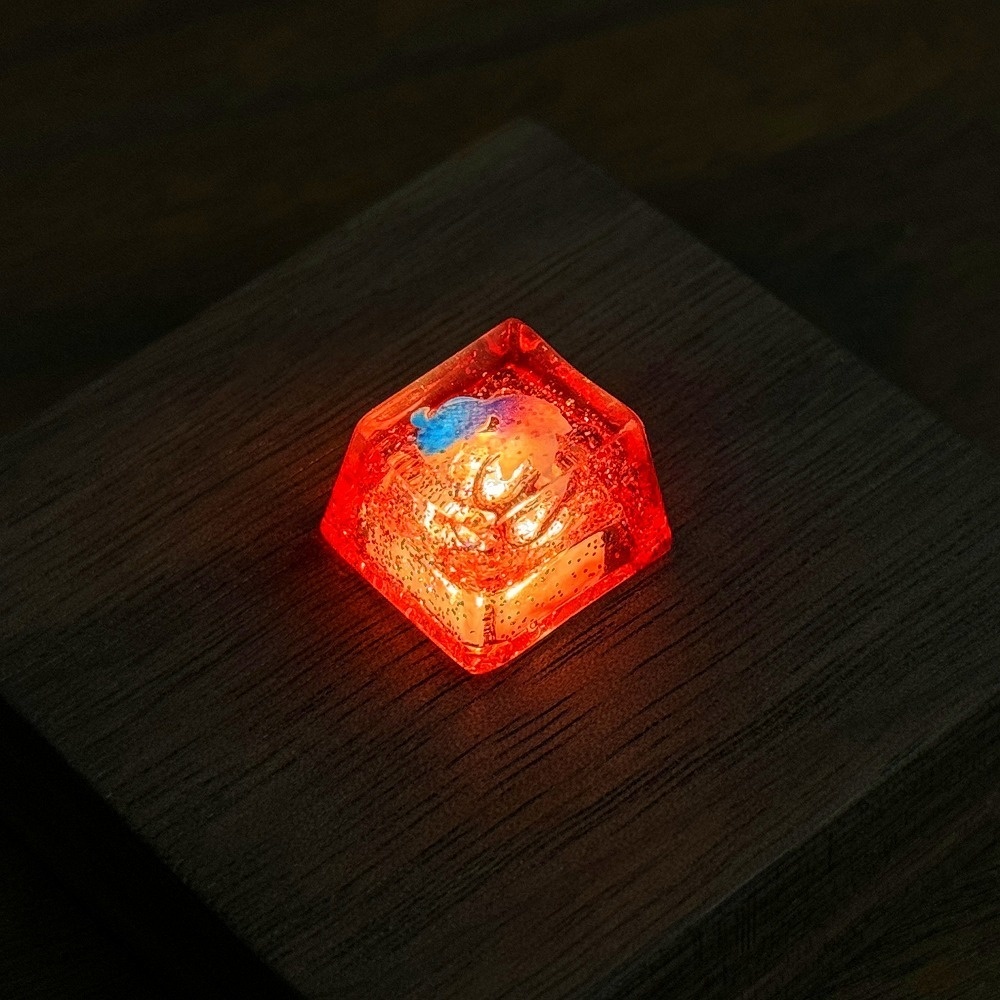 【キーキャップ】青金魚