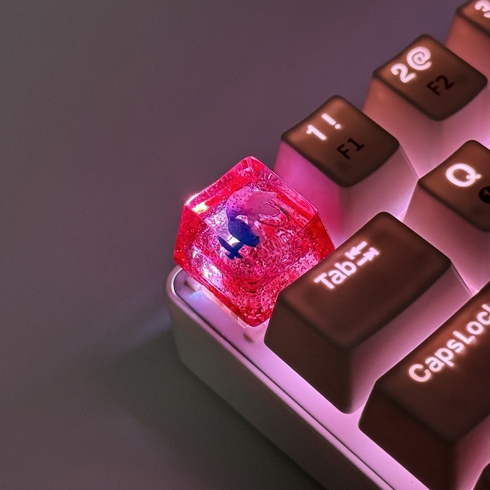 【キーキャップ】青金魚