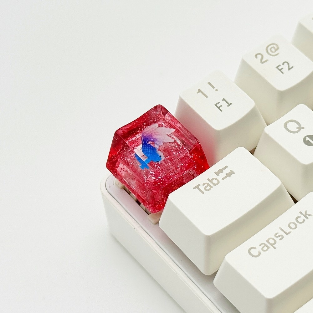 【キーキャップ】青金魚