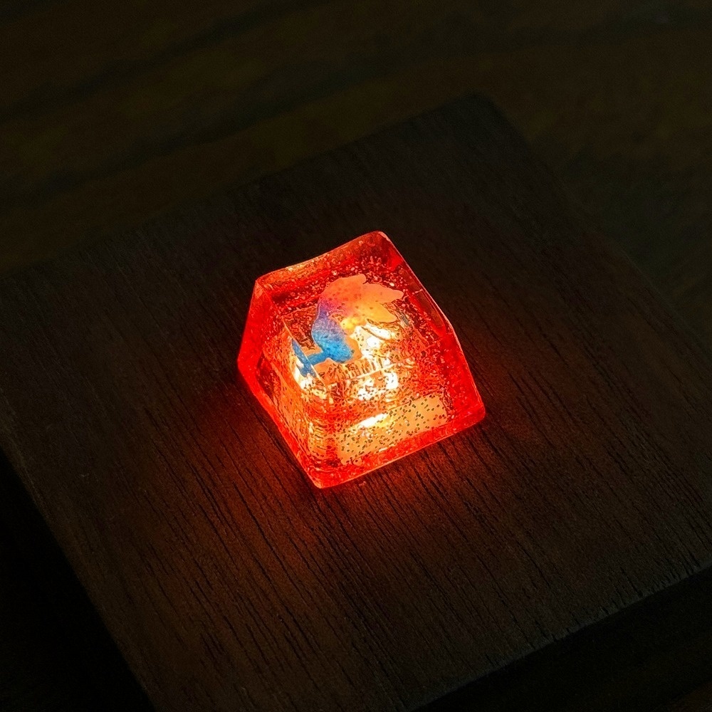 【キーキャップ】青金魚