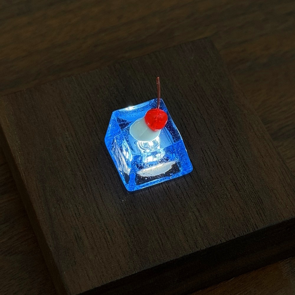 【キーキャップ】クリームソーダ