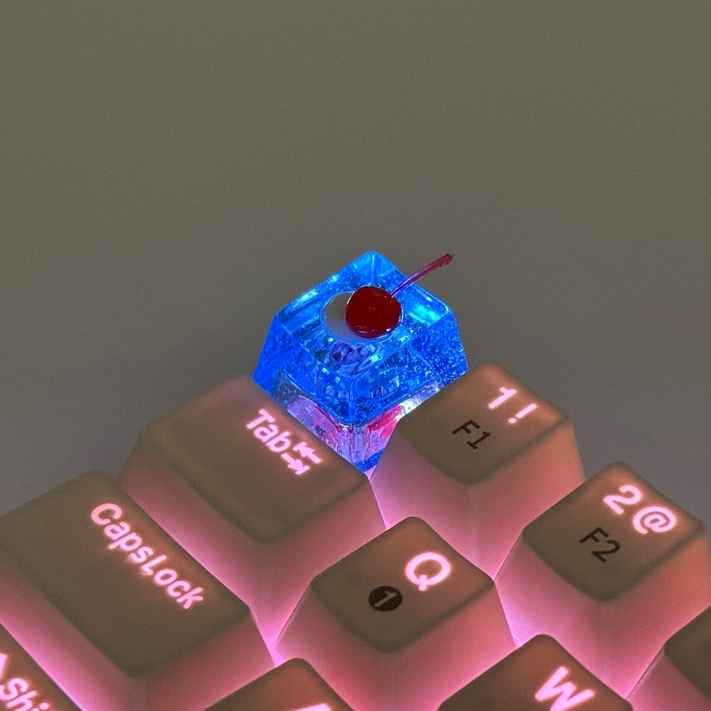 【キーキャップ】クリームソーダ