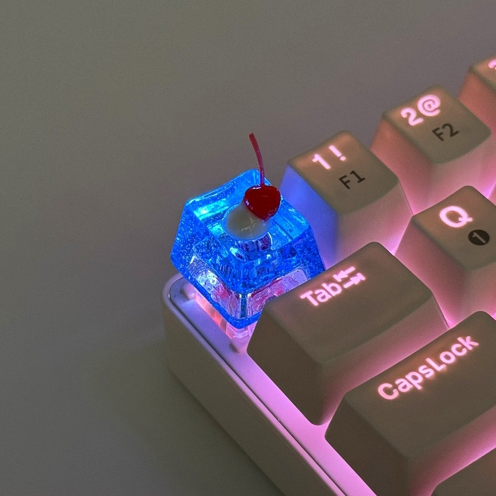 【キーキャップ】クリームソーダ