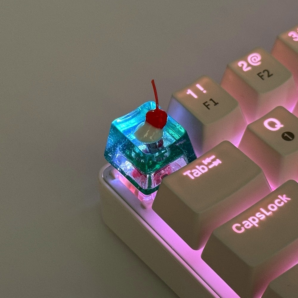 【キーキャップ】メロンソーダ