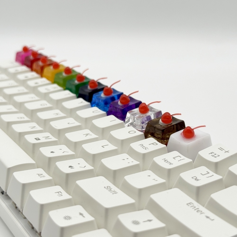 カラフル推しソーダキーキャップ