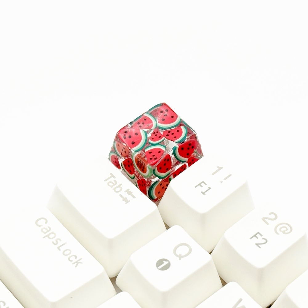 【キーキャップ】すいかもりだくさん