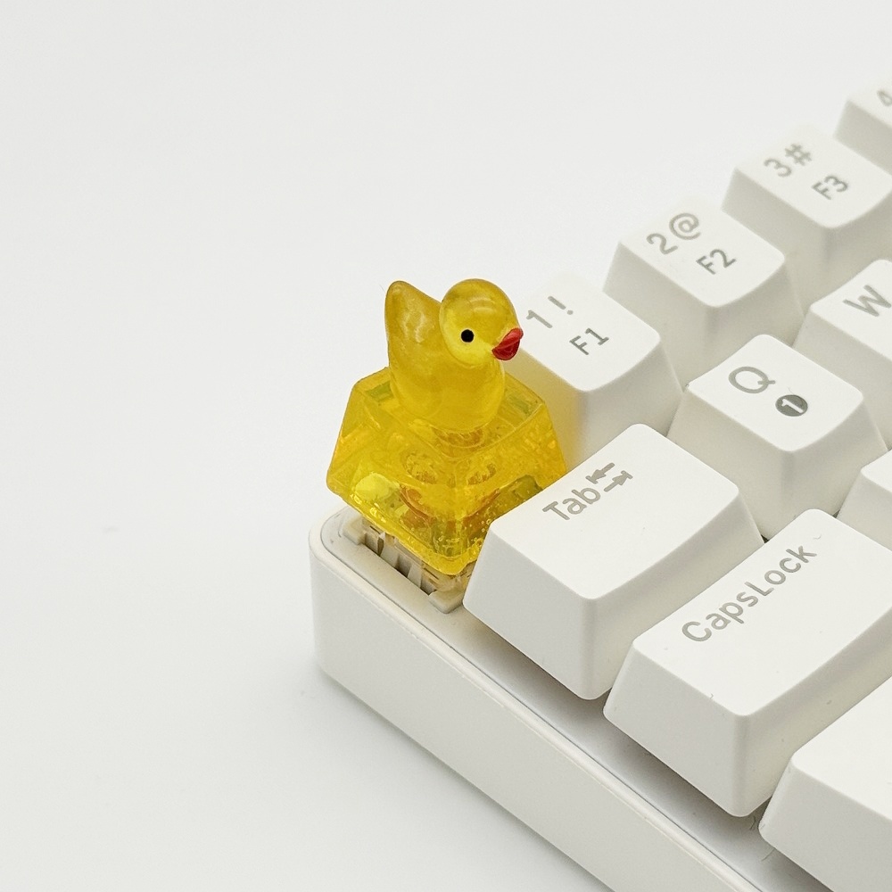 カラフルあひるキーキャップ