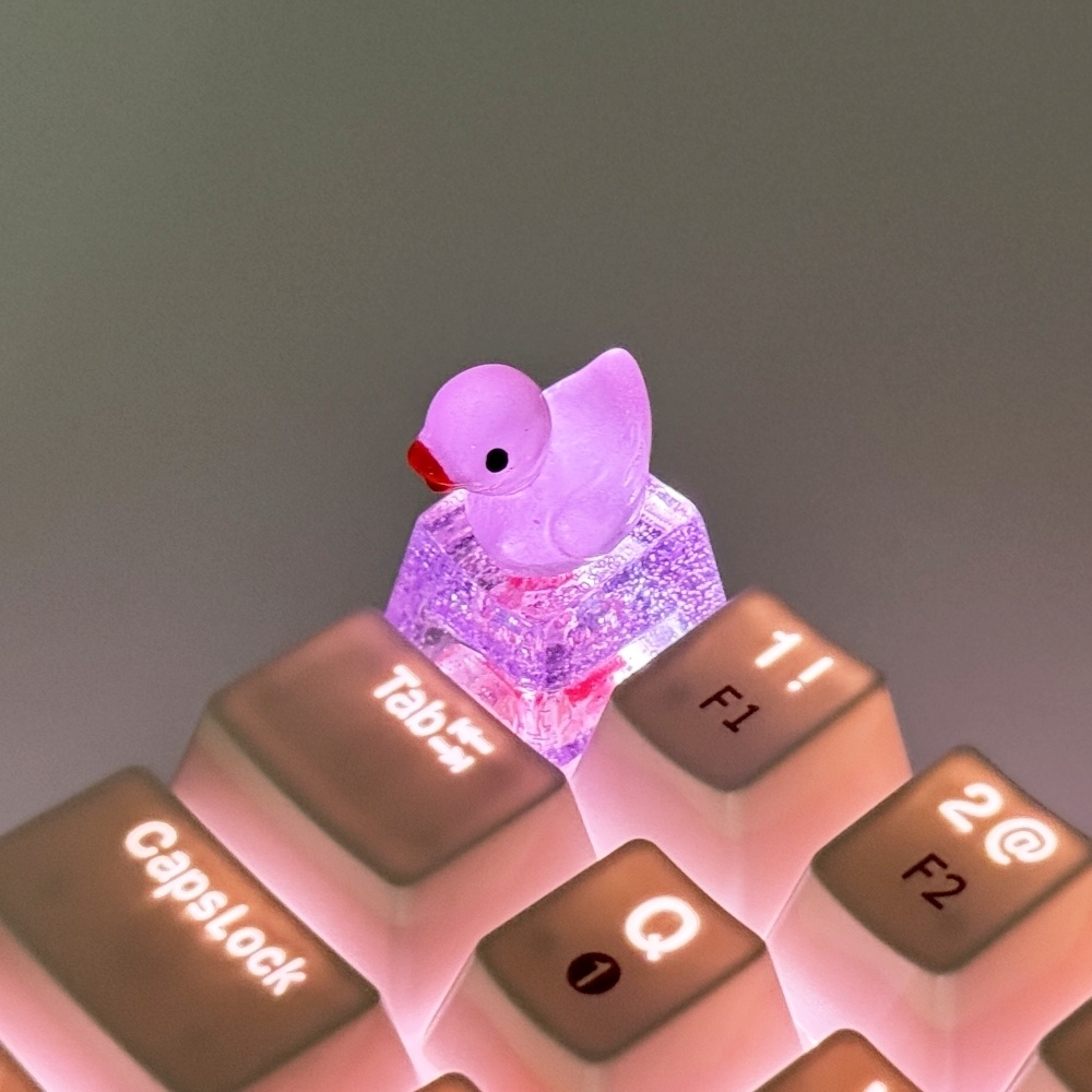 カラフルあひるキーキャップ