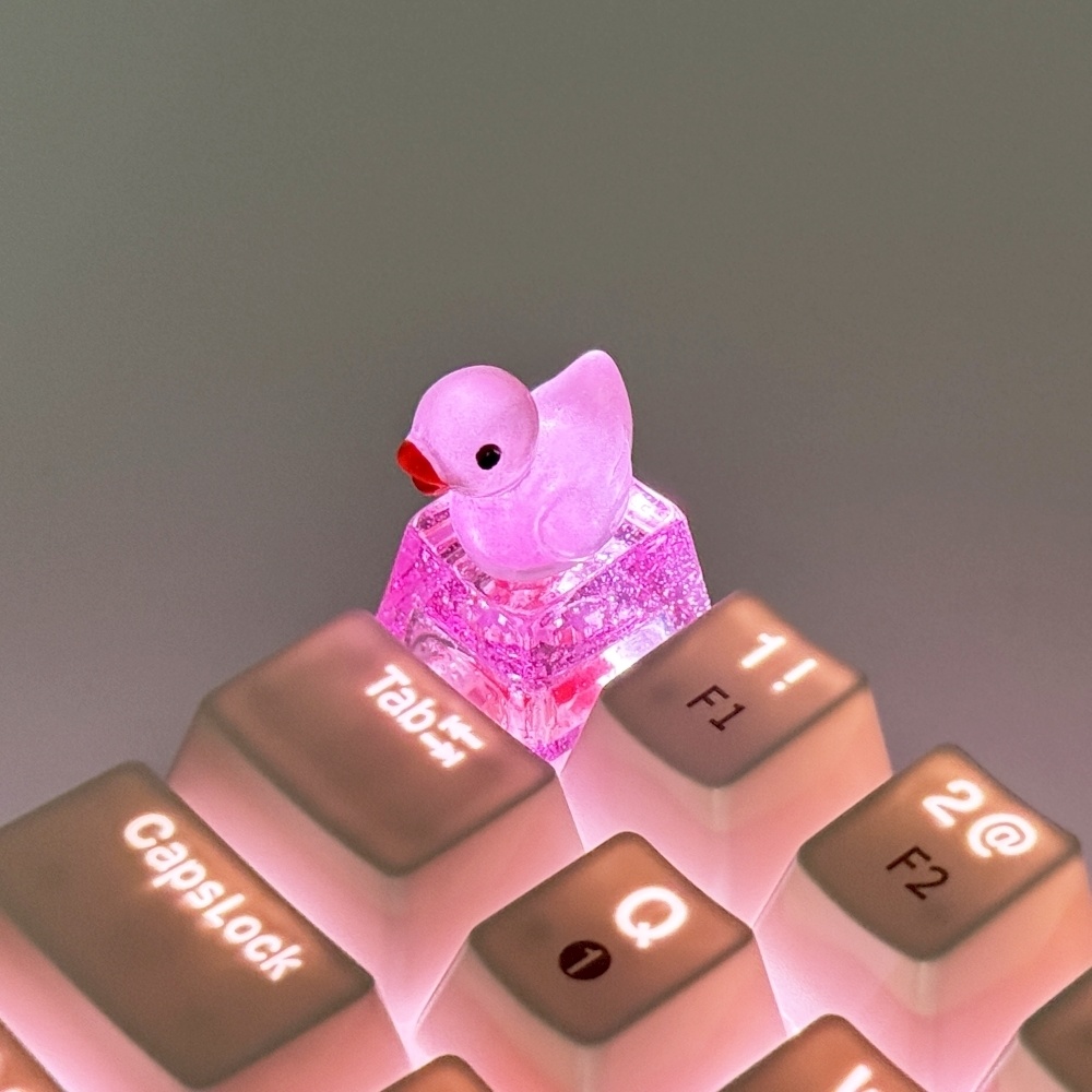 カラフルあひるキーキャップ