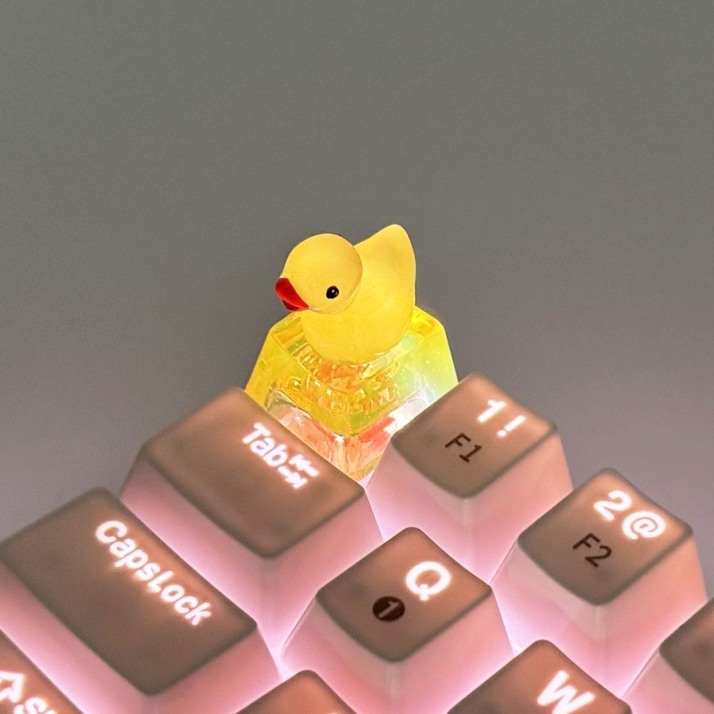 カラフルあひるキーキャップ