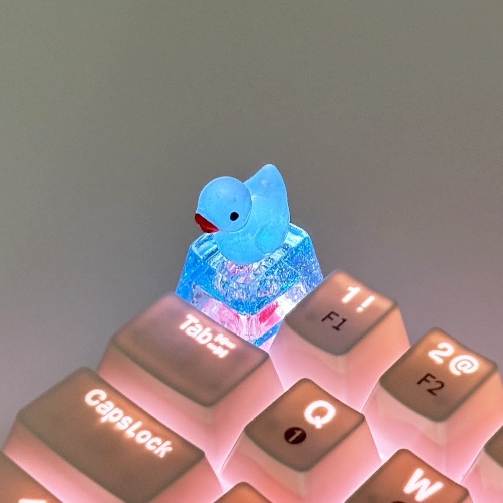 カラフルあひるキーキャップ