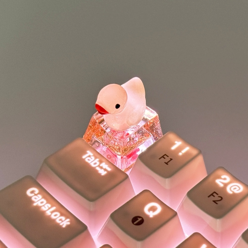 カラフルあひるキーキャップ