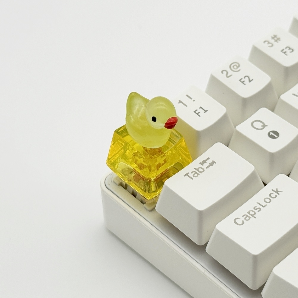 カラフルあひるキーキャップ