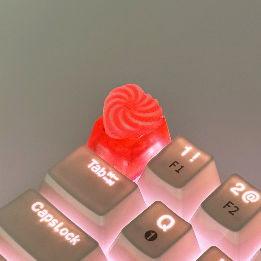 カラフルキャンディキーキャップ