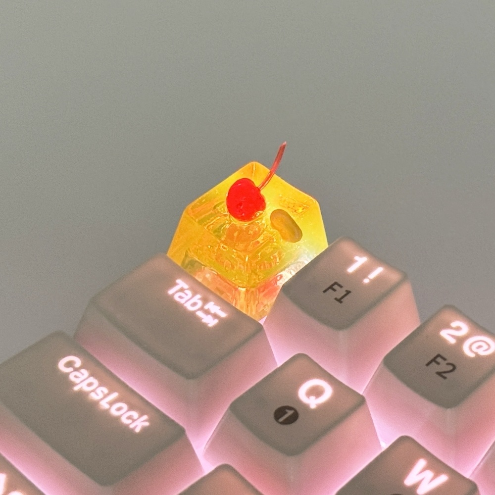 【キーキャップ】レモンスカッシュ