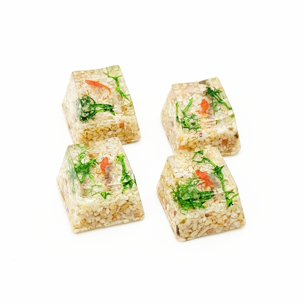【キーキャップ/Keycap】ゆらめき金魚/Shimmering Goldfish