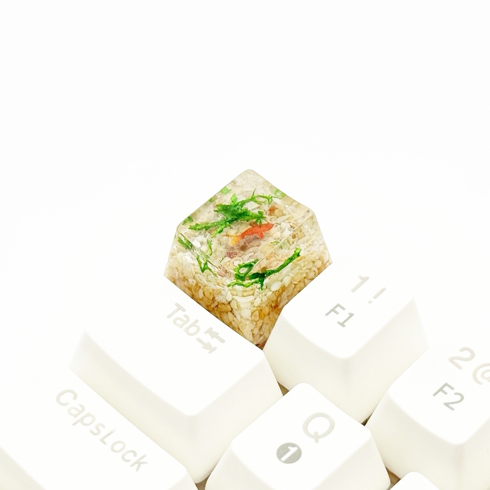 【キーキャップ/Keycap】ゆらめき金魚/Shimmering Goldfish