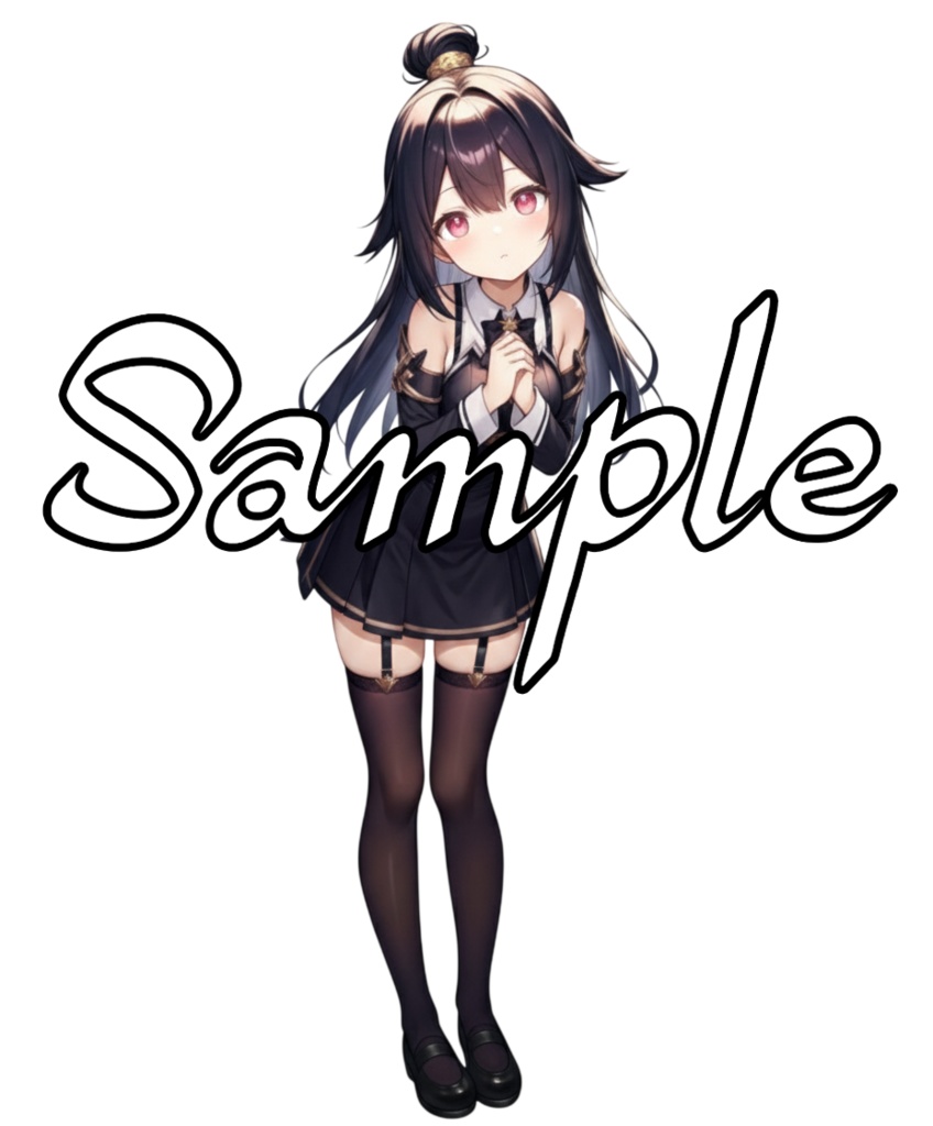 AIキャラ素材集 星宮ノア立ち絵25枚セット(ポーズ差分25種)