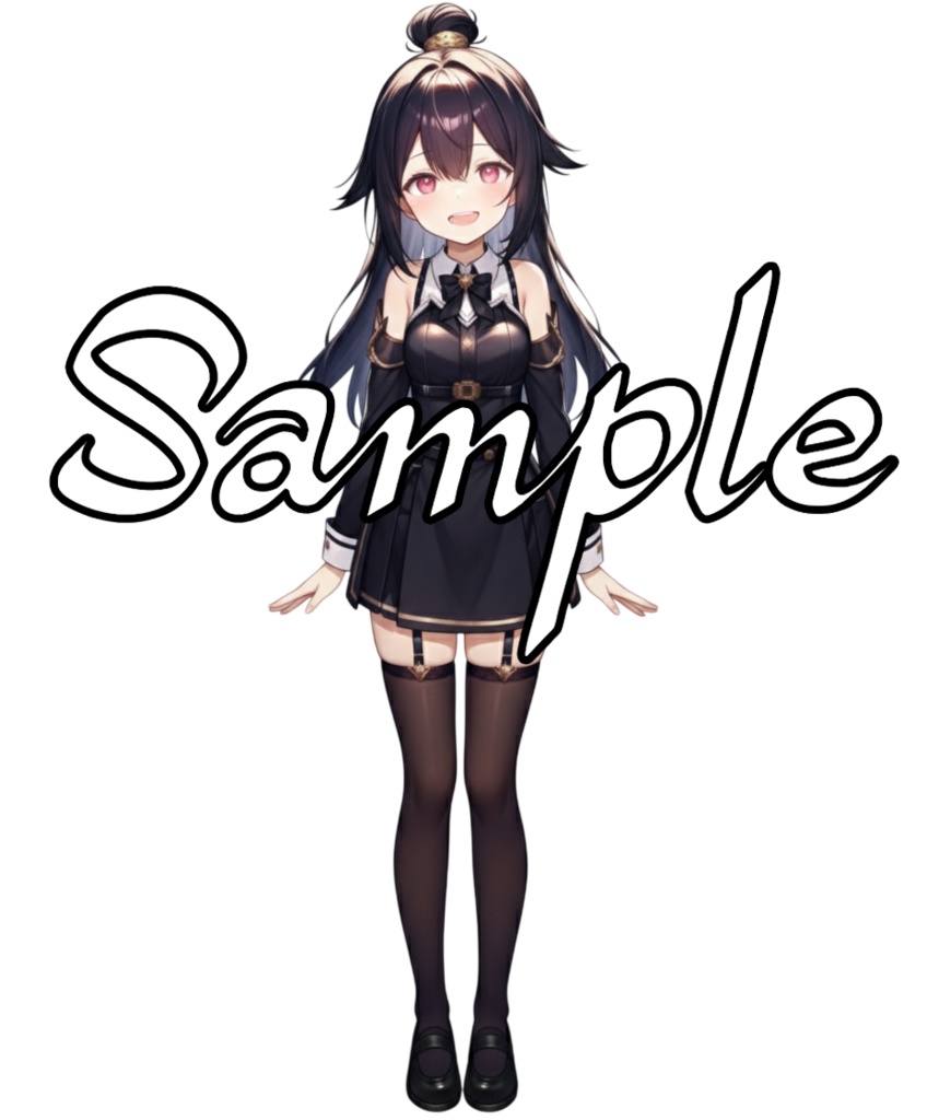 AIキャラ素材集 星宮ノア立ち絵25枚セット(ポーズ差分25種)