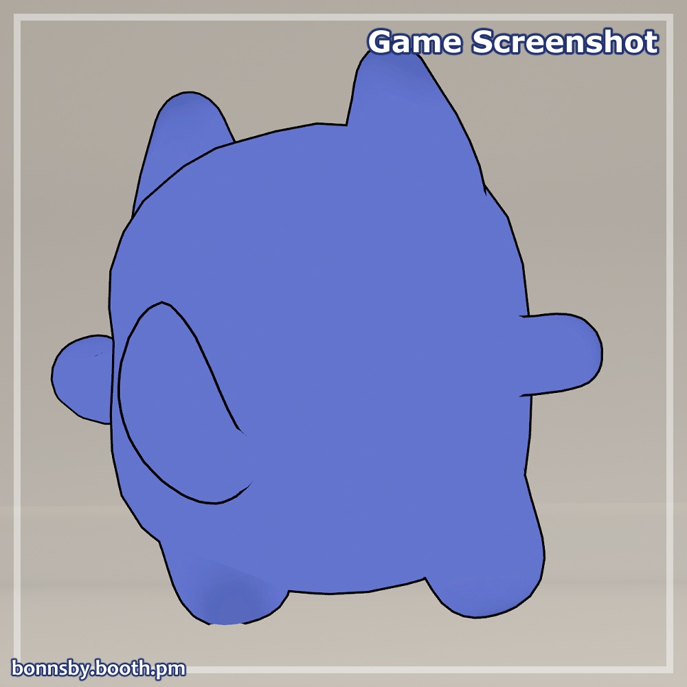 Mascot Doggy - Original 3D Avatar / 3Dモデル