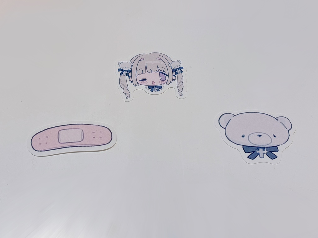 ୨୧ White day ステッカーセット ୨୧