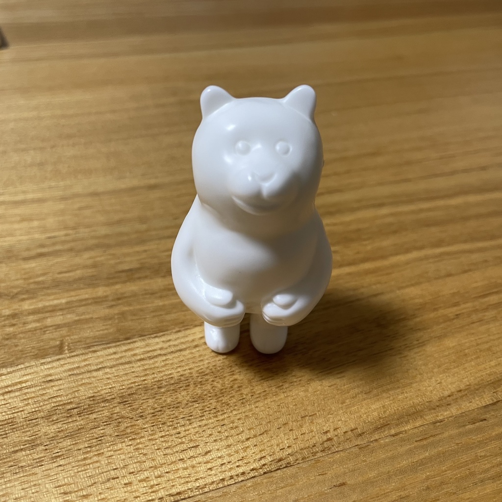 くま（白）〈ガレージキット〉