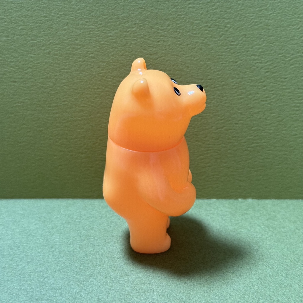 ソフビくま【オレンジ】