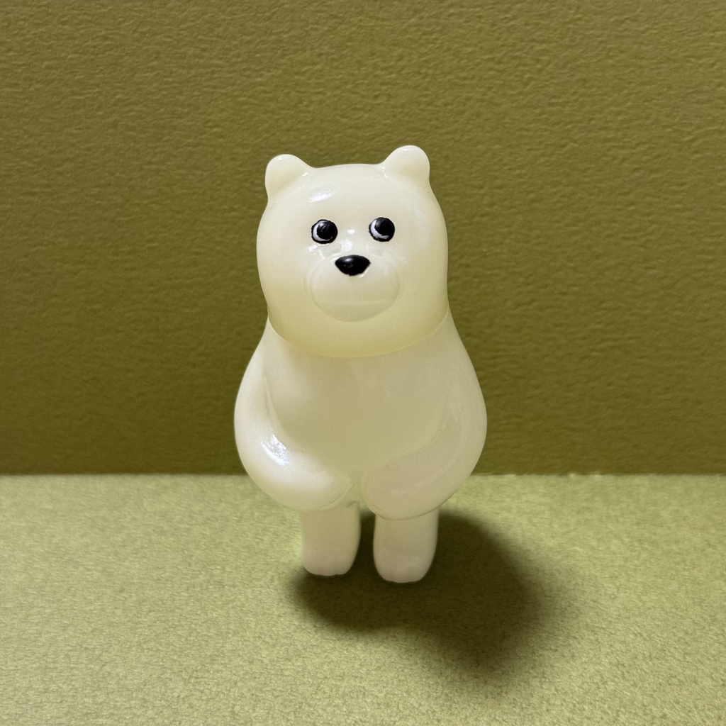 ソフビくま【蓄光】