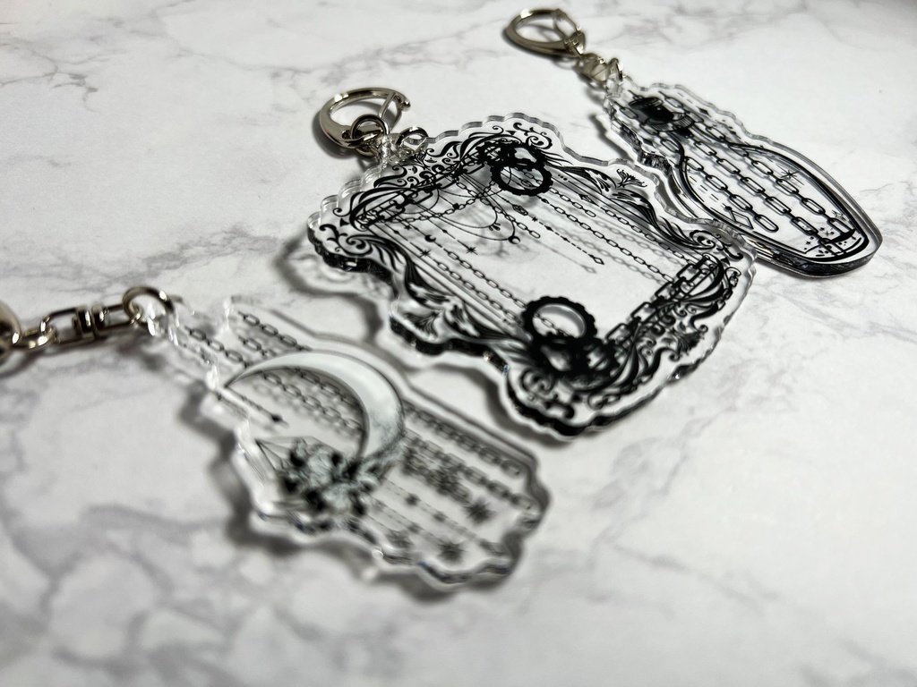 絡んだ鎖の絵画