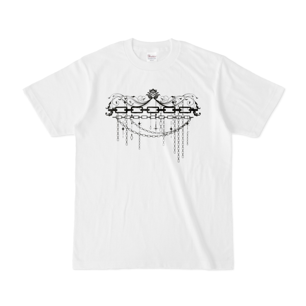 優雅鎖のTシャツ