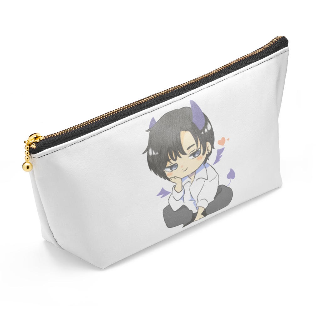 ちびいつき1号-ポーチ 黒色