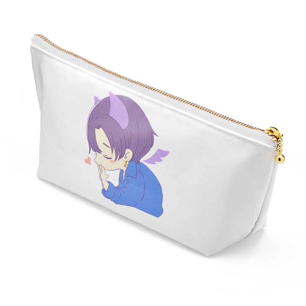 ちびいつき2号-ポーチ 白色