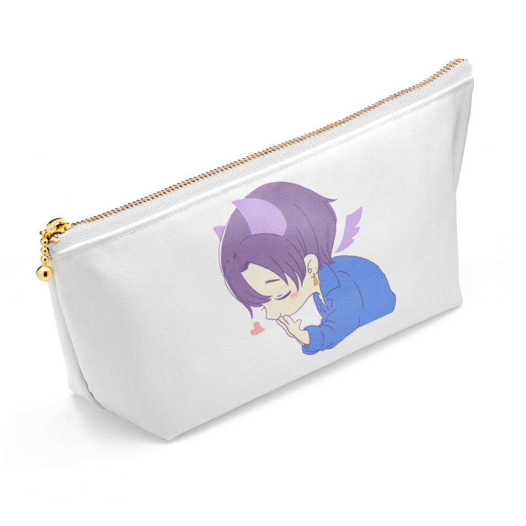 ちびいつき2号-ポーチ 白色