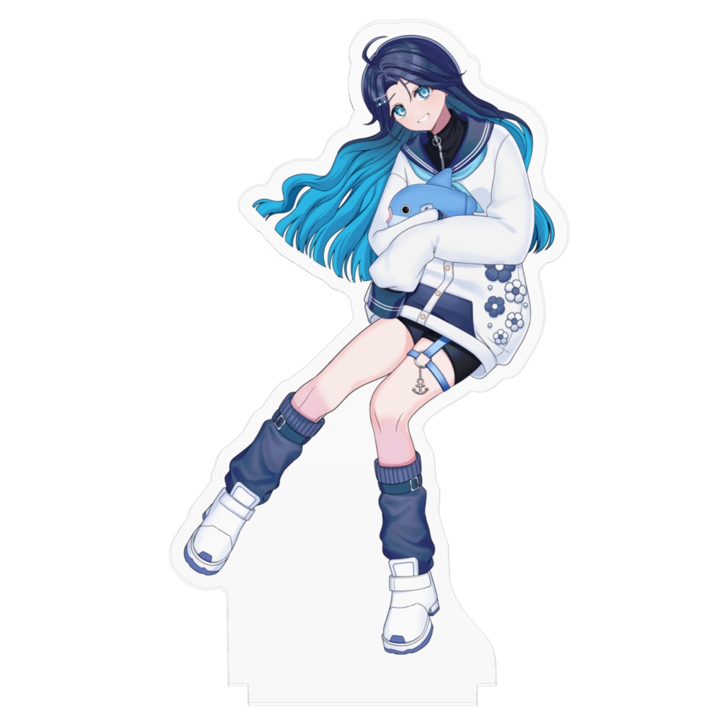 【浮木ゆらら】キービジュアクリルスタンド(10cm×10cm)