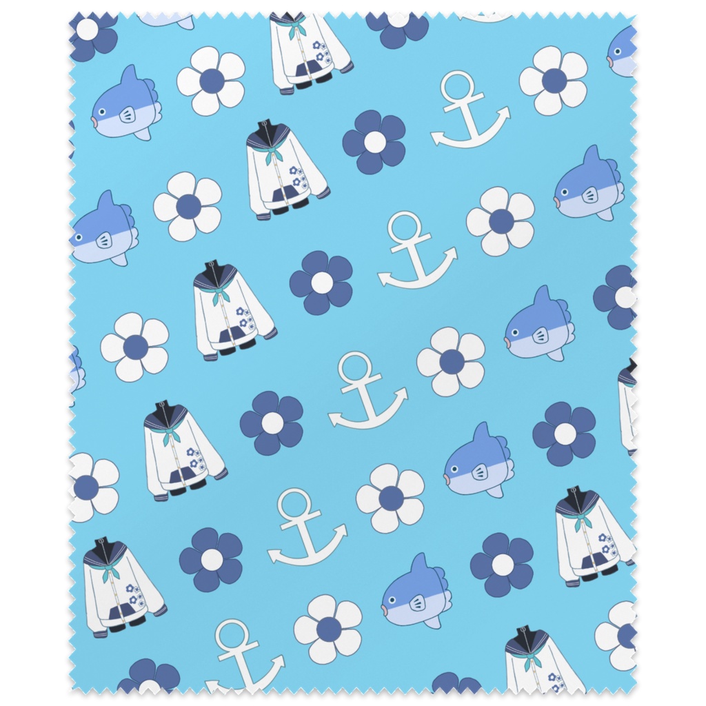 【浮木ゆらら】メガネ拭きクロス